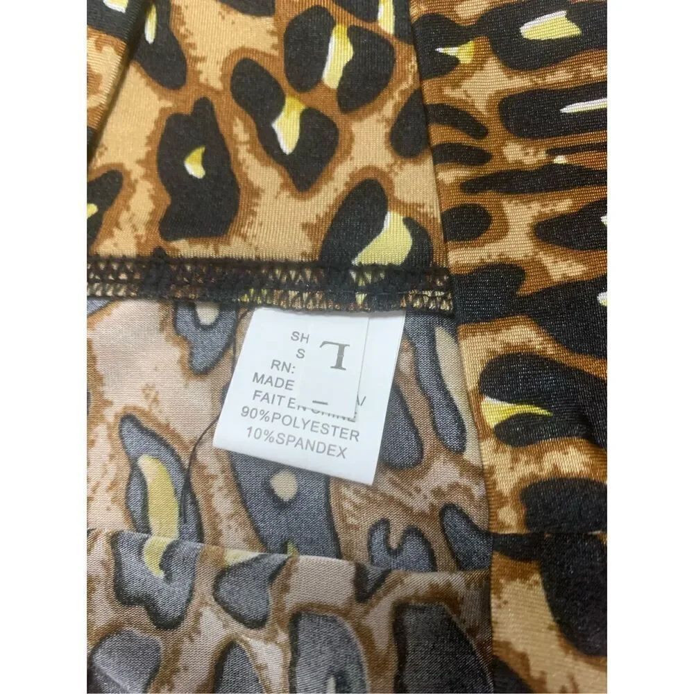 Cheetah Patterned Skirt - Picture 5 of 5